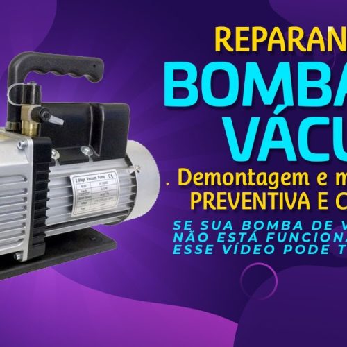 🛠 Como Fazer a Limpeza Interna Completa da Bomba de Vácuo
